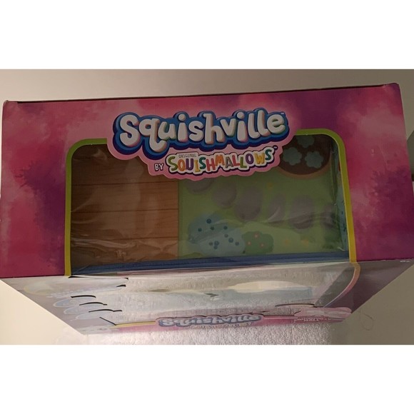 Squishville Mall Alessi Pink Fox Pandacorn Squishmallow Building Play Set NIB - Picture 9 of 9